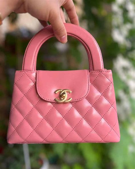 chanel pink kelly|chanel pink ref bag.